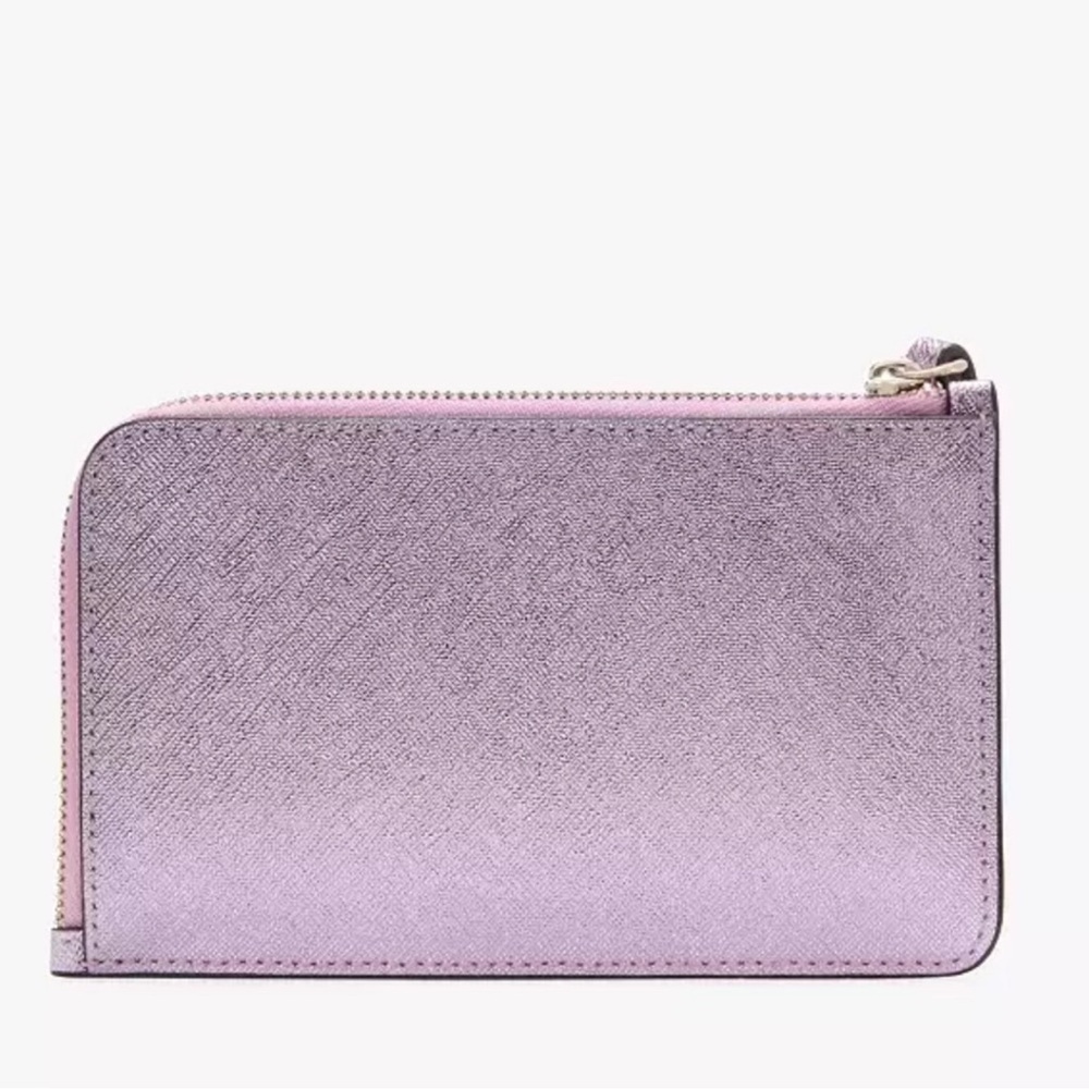 - Kate Spade “Lucy” Metallic Wristlet NWT $129 Retail - Picture 2 of 3